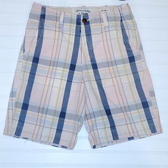 GUC Ambercrombie & Fitch Men Cotton Cargo Shorts - Picture 2 of 6